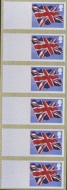 2012 Flag 6v Missing Text (the source codes and value)