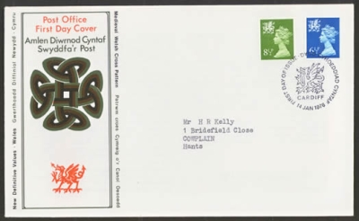 1976 14 Jan 6½p + 8½p