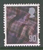 S123 90p Tartan