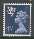  SG S19 4½p Blue Fine Used