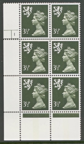 S18 3½p 1 Band