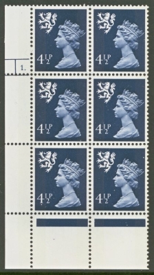 S19 4½p Blue