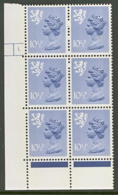 S31 10½p Blue