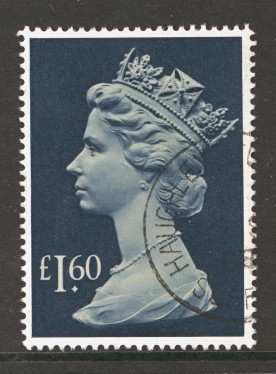 1977 £1.60 Machin SG 1026f