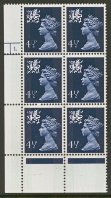 W18 4½p Blue