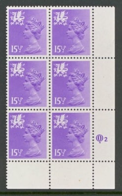 W42 15½p Violet