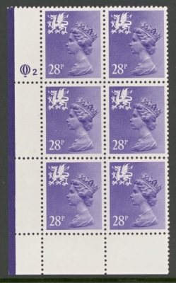 W63 28p Violet.