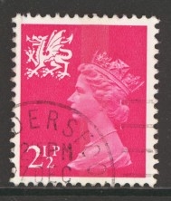 SG W13 2½p Red FU