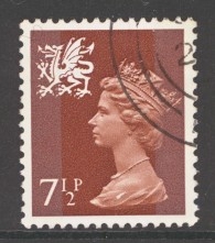  SG W24 7½p Chestnut FU