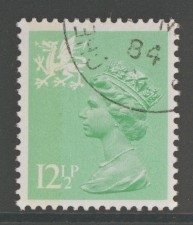 SG W37a 12½p 15x14 FU