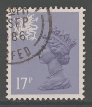  * Extra  W44ea 17p Blue Type 2 FU