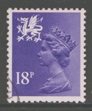 SG W46 18p Violet FU