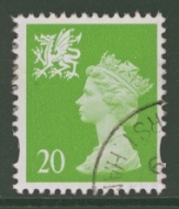 SG W79a 20p Green Right Band FU