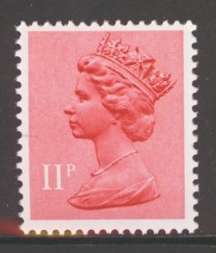 1971 Machin 11p Brown Red SG 892y missing phosphor SG 892y