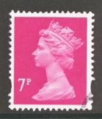 SG Y1673 7p Magenta 2 Bands FU