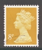 SG Y1674 8p Yellow 2 Bands  FU