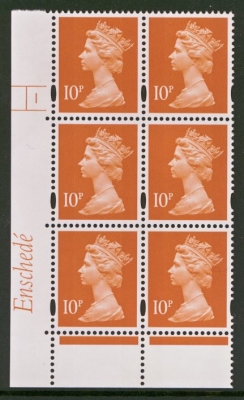 SG Y1676 10p Orange 2 Bands