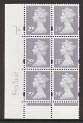 SG Y1693 29p Grey 2 Bands