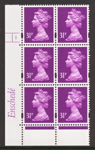 SG Y1695 31p Mauve 2 Bands