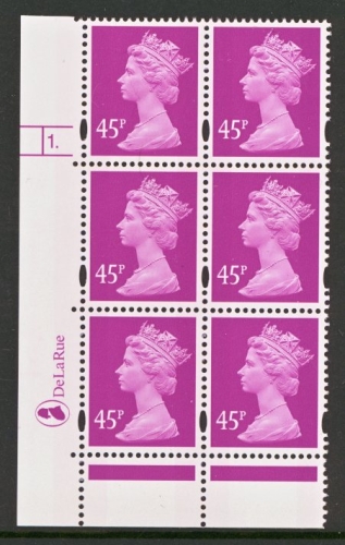 SG Y1721 45p Bright Mauve 2B