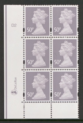 SG Y1727 50p Grey 2 Bands