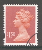  SG Y1746 £1.50 Brown Red 2B FU