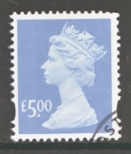 SG Y1749 £5 Azure 2B FU