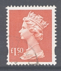  Y1800 £1.50 Red FU