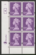 Y1802 £3 Dull Violet