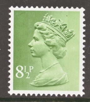 SG  X938 8½p Green