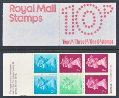 10p FA2 Dots March 1976