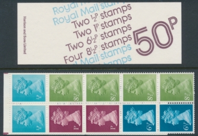 50p FB1a 1977 March 6½p RB