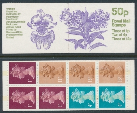 50p FB27  Orchid 1