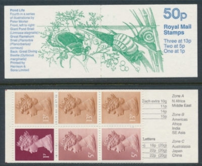 50p FB36  Pond life 4