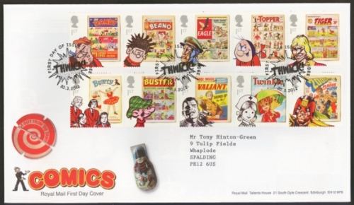 2012 Comic Stamps