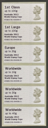 2013 Australia World Stamp Expo