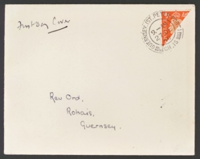 1937 27 Dec 2d Orange Bisect FDI