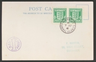 1941 7th April ½d plain cover FDI