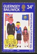 1985 Girl Guides.