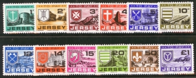 1978 1p - £1 Postage Dues (12)