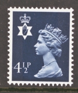 SG  N17 4½p Blue