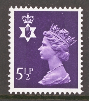 SG  N20 5½p Violet 1 Band