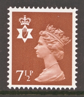 SG  N23 7½p Brown