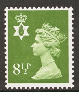 SG  N25 8½p Green