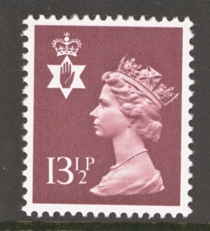 SG  N32 13½p Brown