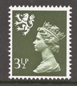 SG  S18 3½p 1 Band