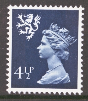 SG  S19 4½p Blue