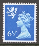 SG  S23 6½p Blue