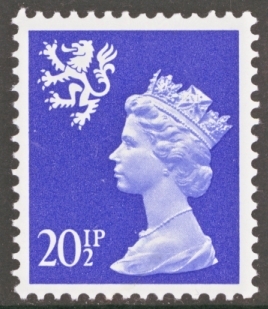 SG  S46 20½p Blue