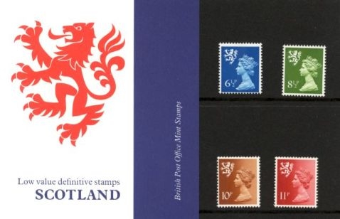 1974 Scotland 6½p-11p  (85)